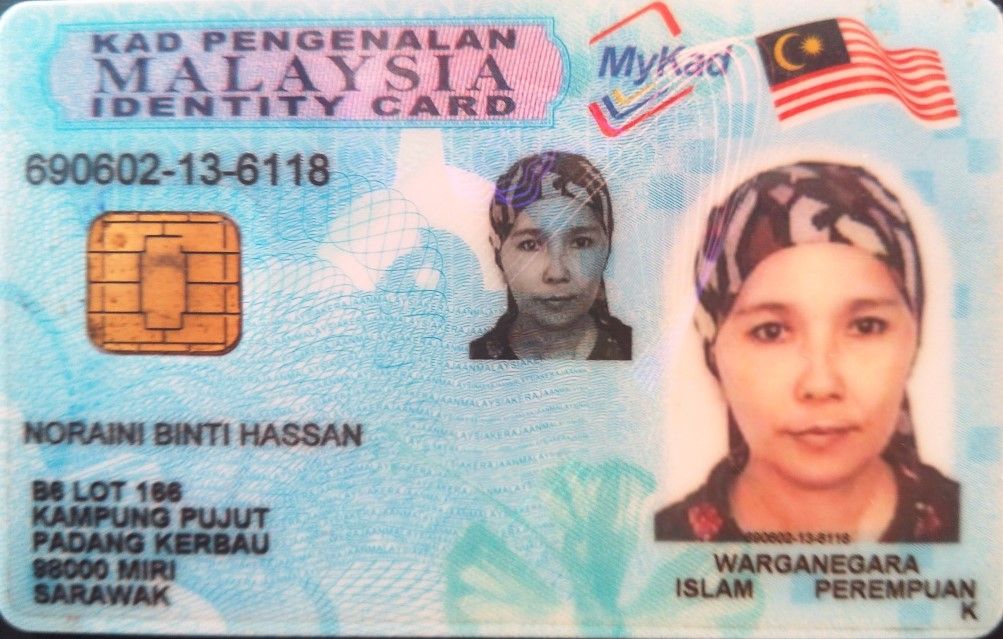 Malaysian id card - Universal Chem Notes