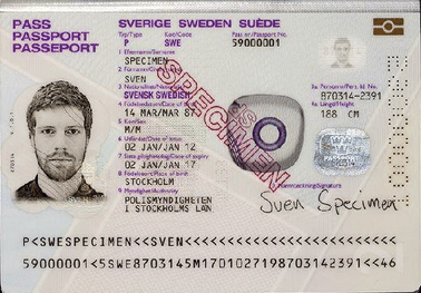 Swedish Passport