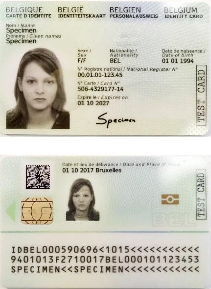 Belgian ID Card